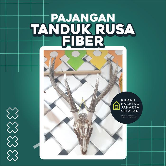 Pajangan Tanduk Rusa / Tanduk Rusa / Pajangan Tanduk Rusa Bahan Fiber