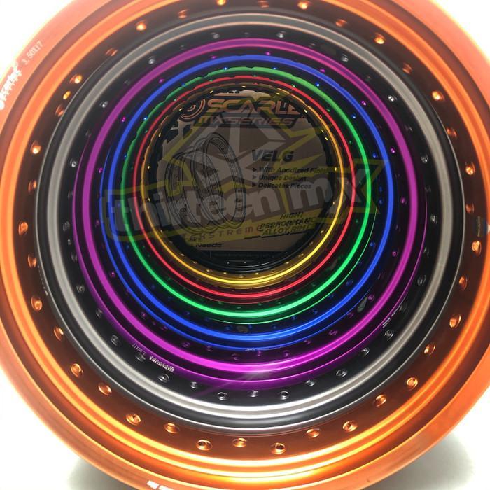 Velg Supermoto Scarlet MX Seris 425/17 - 350/17 - 300/17 Hole 36