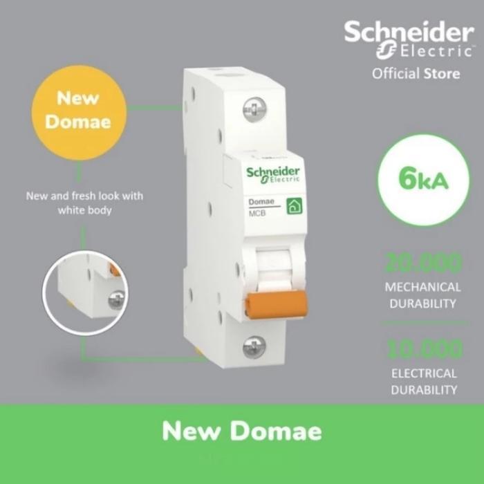 Termurah Mcb 20 Ampere 1 Phase Schneider