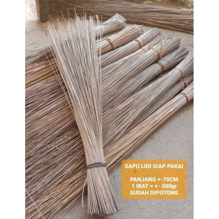 Sapu Lidi Ikat Tanpa Gagang Sapu Taman Halaman/Sapu Lidi Kaung