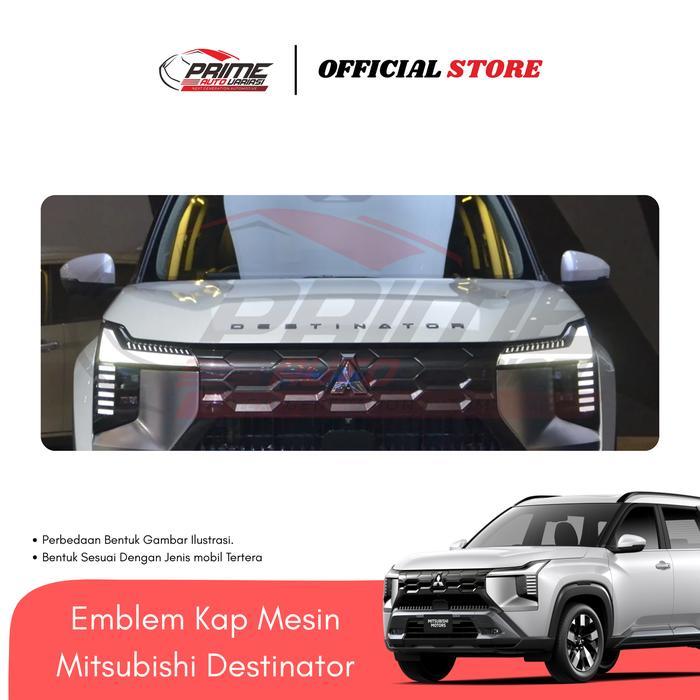 Emblem Logo Kap Mesin Destinator Engine Hood Mitsubishi Destinator Model Ori