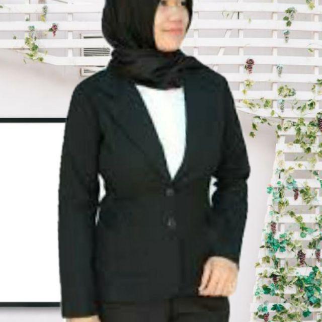 Blazer Formal Wanita Body Panjang (Muslimah)