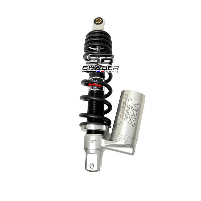Shock Yss Vario Beat Scoopy 330Mm Tabung Bawah C Euro Hitam Silver