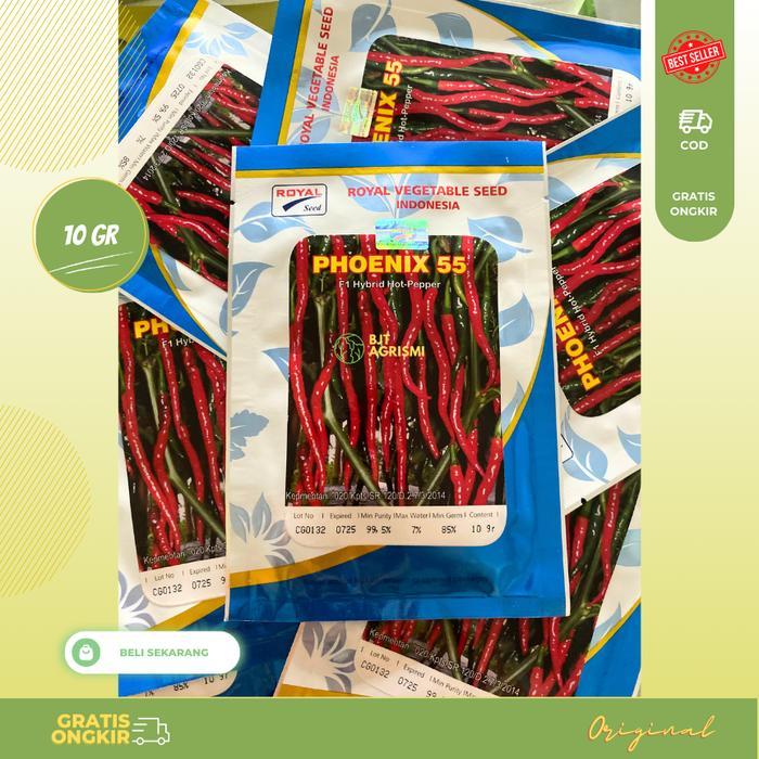 Argotech_ Benih Cabai Phoenix 55/ Bibit Cabe Phoenix 55 F1 Hybrid Hot Pepper