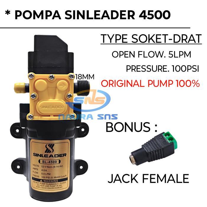 Paket Dinamo Sinleader 100Psi Sprayer Elektrik / Nozzle / Sprayer Pertanian