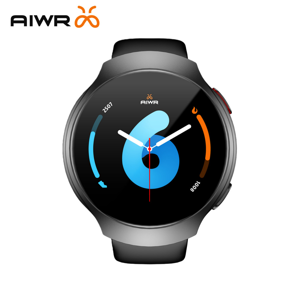 Jam Tangan Pintar AIWR Orbit dengan GPS dan Monitor Detak Jantung
