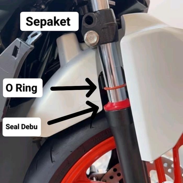 O RING SHOCK DEPAN AS 26 SEAL DEBU RING O SHOCK DEPAN ALA ALA VIETNAM STYLE LCM 27 SUSPENSION SEAL