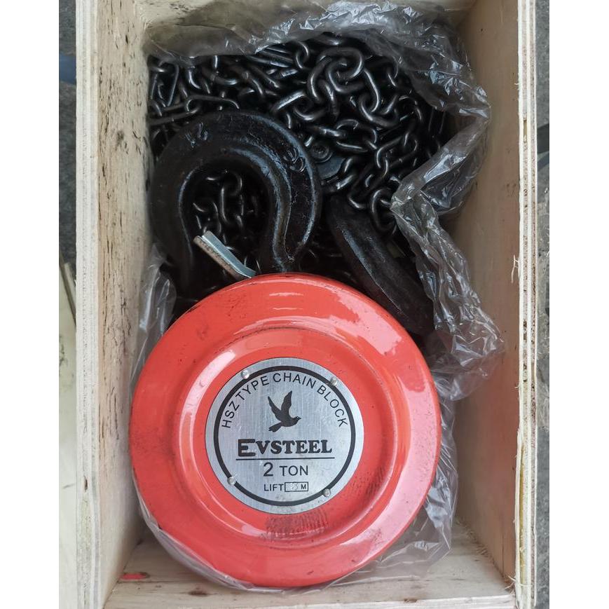 CHAIN BLOCK 2 TON 3 METER TAKEL KATROL KEREKAN 2 TON 3 METER