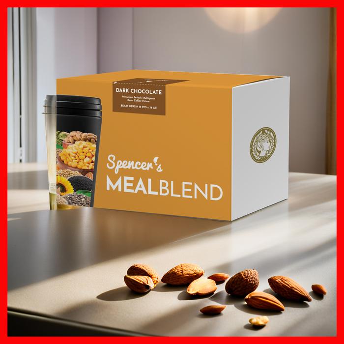 Spencer's Mealblend Minuman Serbuk Multigrain Meal Replacement Segar untuk Minuman Sehat - Powder,