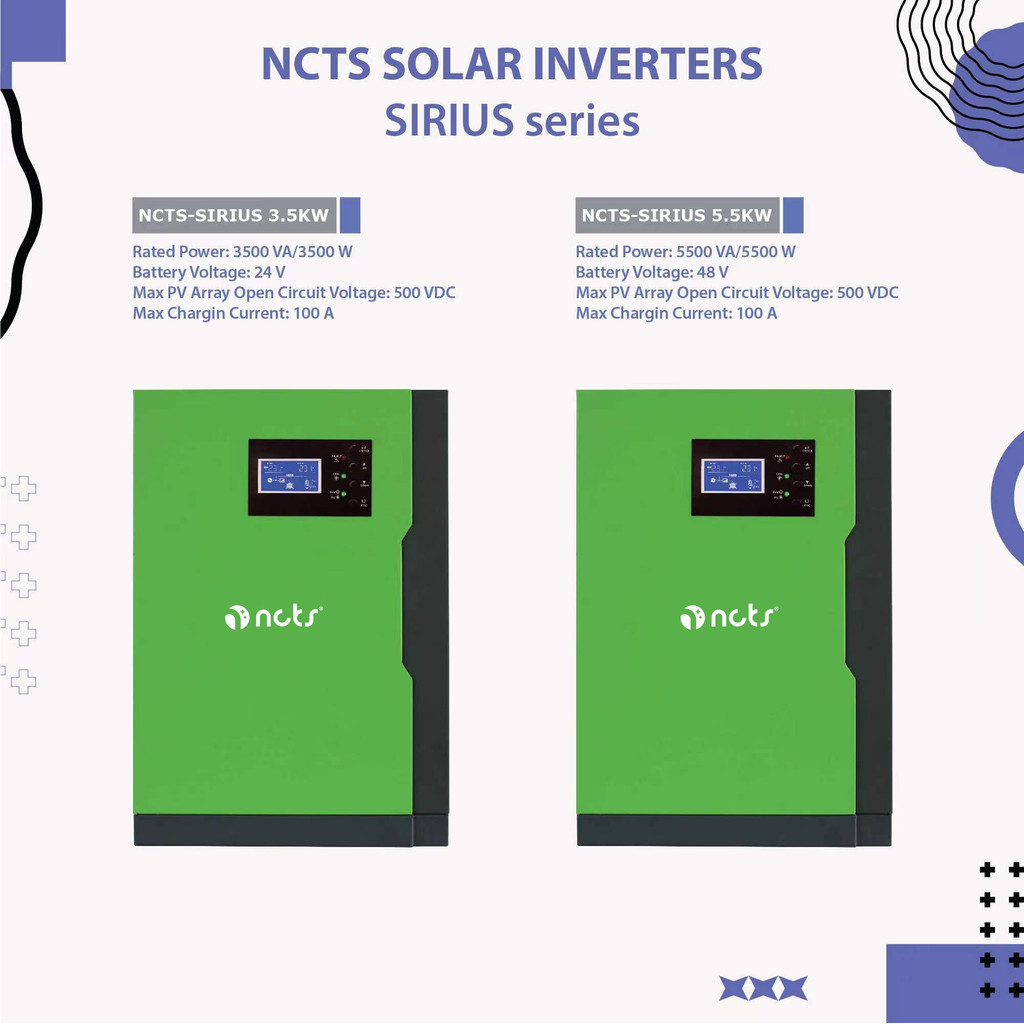 Manufacturer Supplier 3.5KW Solar Power Inverter Price Inverter Solar Home System Solar Pump
