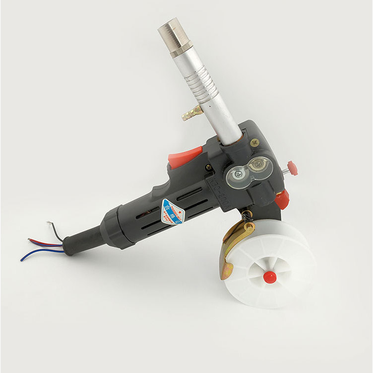 New Brushed welding gun head assembly NBC200A two welding wire drawing gun CO2 gas shielded welding 