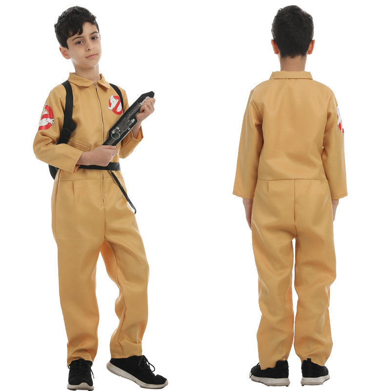 Ghostbusters Movie Cosplay Costumes Boys S Halloween Carnival Theme Party Clothes With Proton Pack