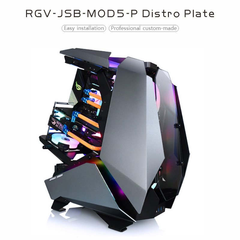 Bykski 5V ARGB Distro Plate Water Cooling Kit For JONSBO MOD5 Case For PC CPU/GPU Building Cooler