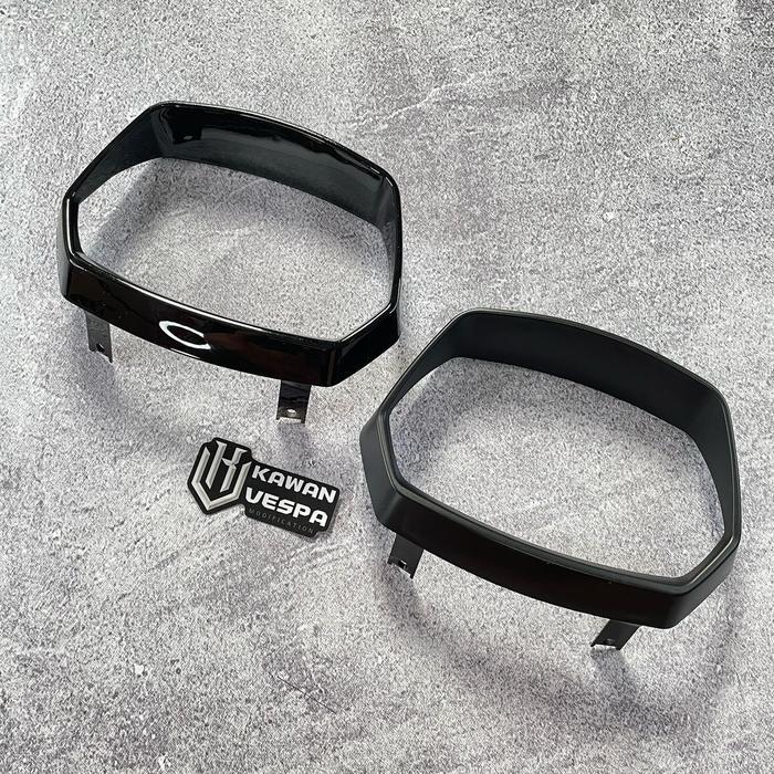 List Headlamp Lampu utama Vespa Sprint S LED Black Gloss - Matt Abs