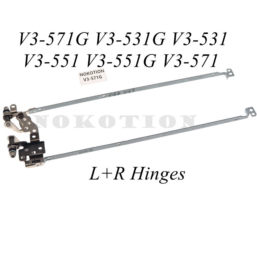 Laptop LCD Hinges for ACER aspireV3 V3-571G V3-531G V3-531 V3-551 V3-551G V3-571 Q5WV1 AMON7000200