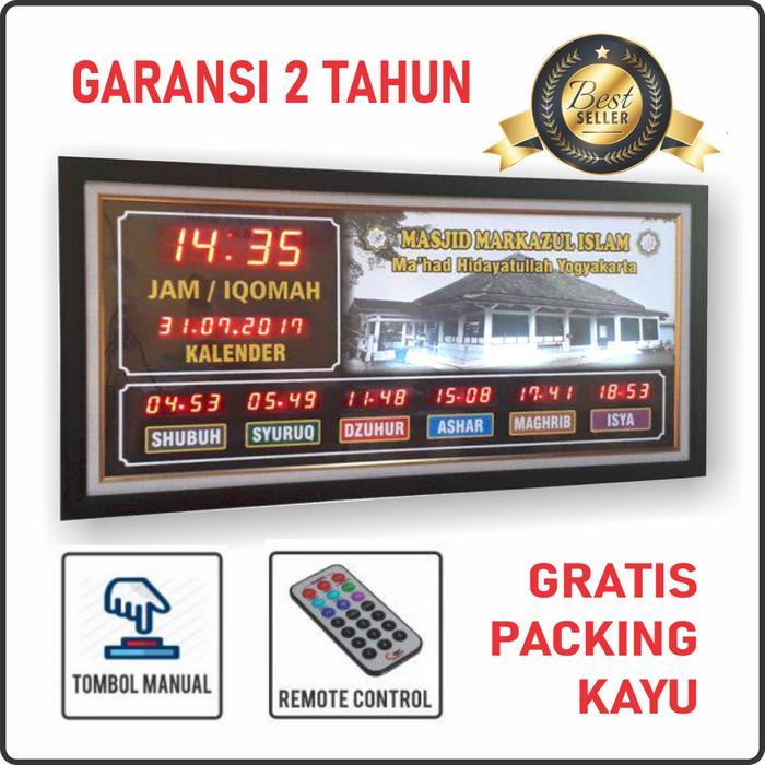 Jam Jadwal Sholat Digital Masjid Timer Jeda Iqomah