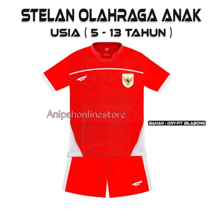 Specs - Jersey Timnas Anak Sd Smp Stelan Anak Baju Olahraga Anak Jersey Futsal Anak Laki-Laki