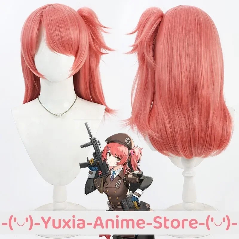 GIRLS' FRONTLINE M16A1 LAM MDR CHEETA COSPLAY WIG WITH PONYTAI AND CAP GAME CHARACTER WIGS SYNTHETIC