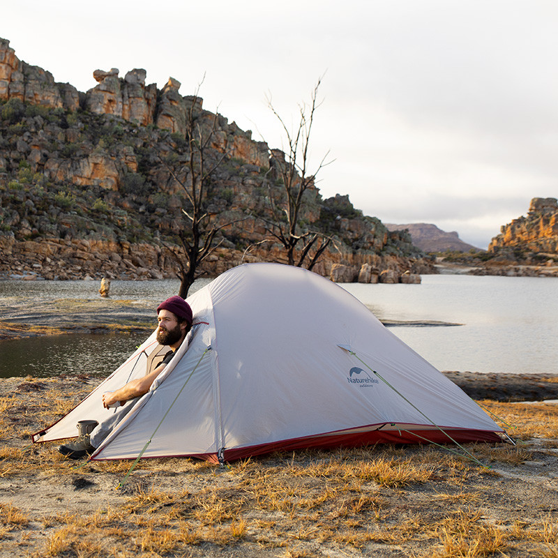 Naturehike Upgrade Cloud Up 1 Ultralight Hiking Tent Outdoor Portable 3 Season Single Trekking