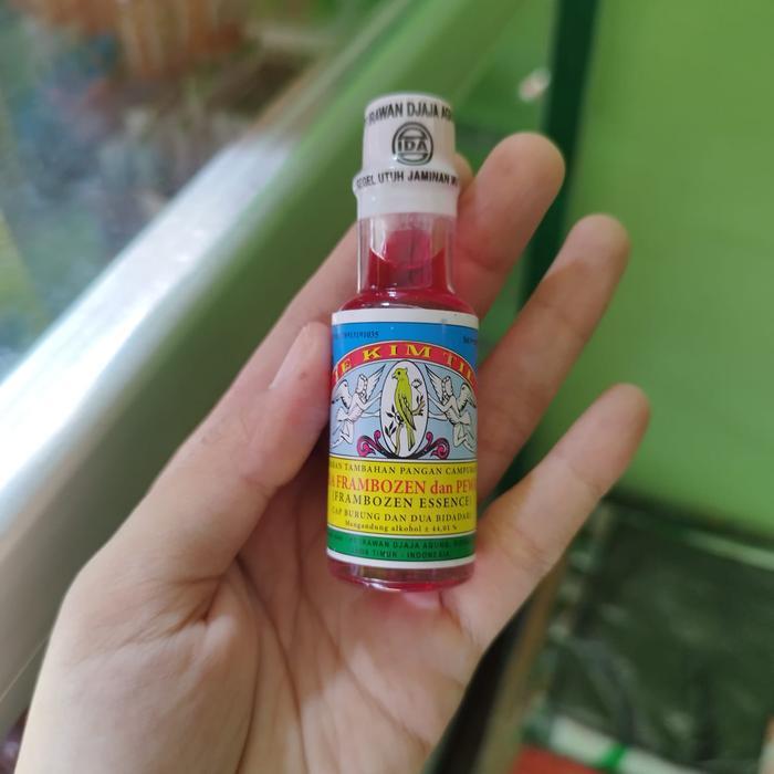 "New" Ie Kim Tie Perisa Frambozen dan Pewarna bahan tambahan makanan