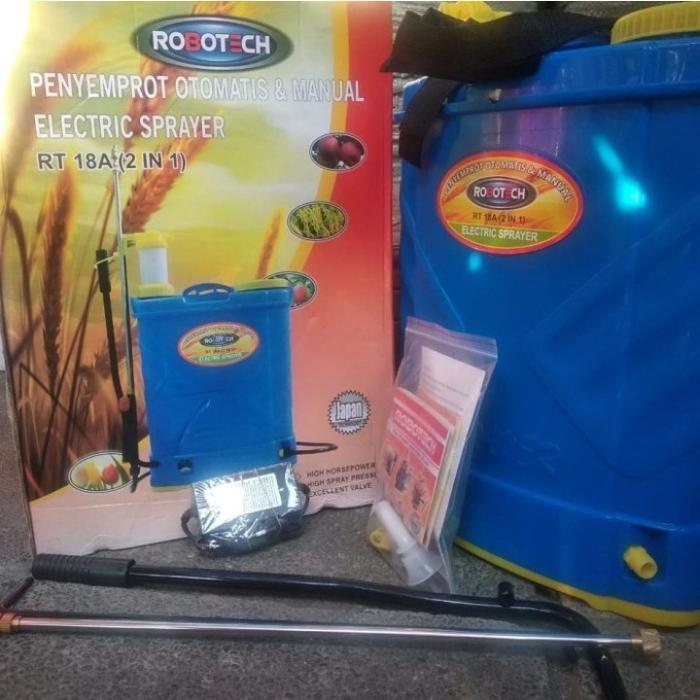 SPRAYER ELEKTRIK 2 in 1 robotech / Alat Mesin Semprot Hama Sawah