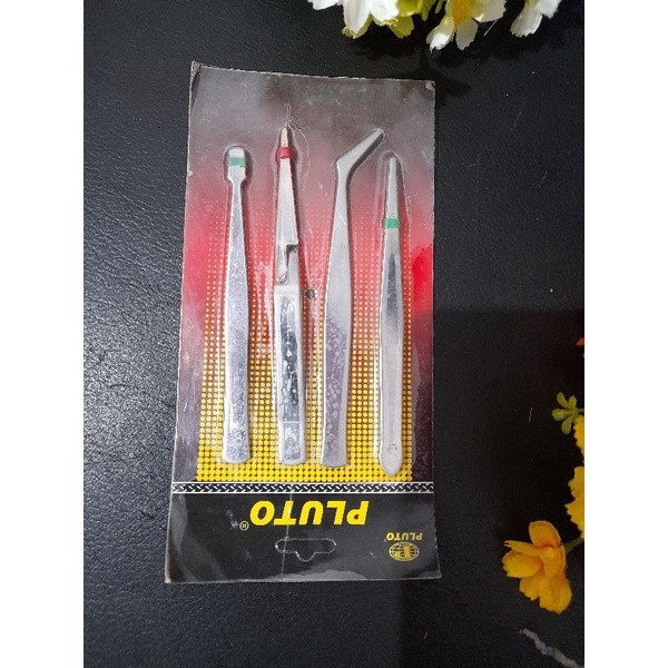Set 4 Pinset Elektro Untuk Servis Elektronik