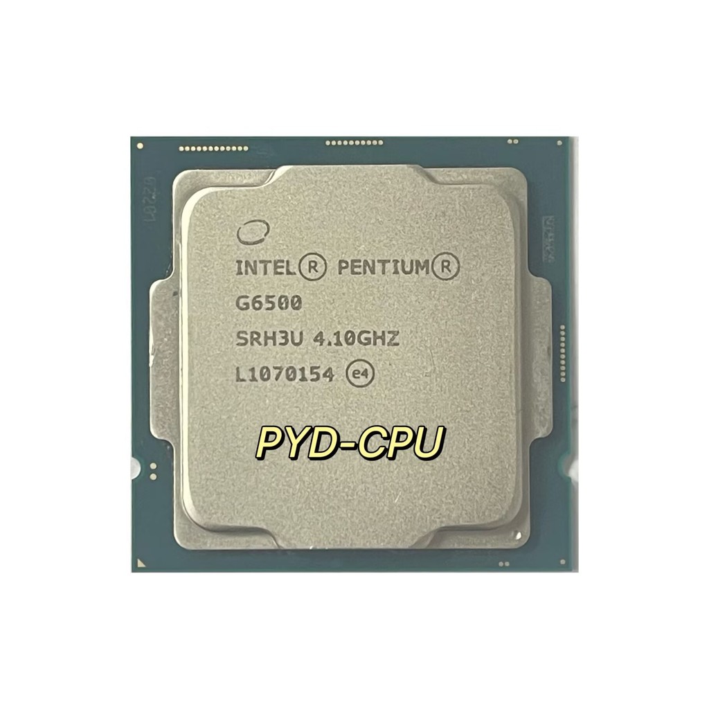 Pentium G6500 Intel Used 4.1 GHz Dual-Core Quad-Thread CPU Processor 4M 58W LGA 1200