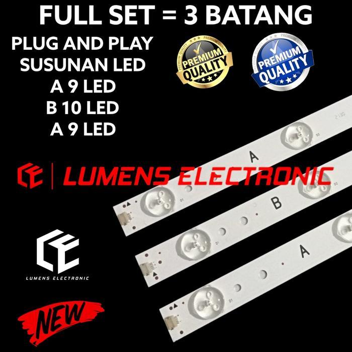 BACKLIGHT TV LED PANASONIC 40 INC TH-40A403G TH40A403G TH 40A403 40A403G LAMPU BL 40 INC TH40A403
