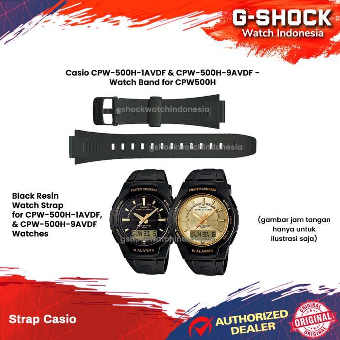 TERBARU Tali Strap Casio CPW-500H CPW500H CPW-500 CPW500 Band Watch Original