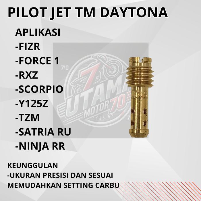 Spuyer Angin Pilot Jet Daytona TM Fizr / Scorpio / Ninja RR