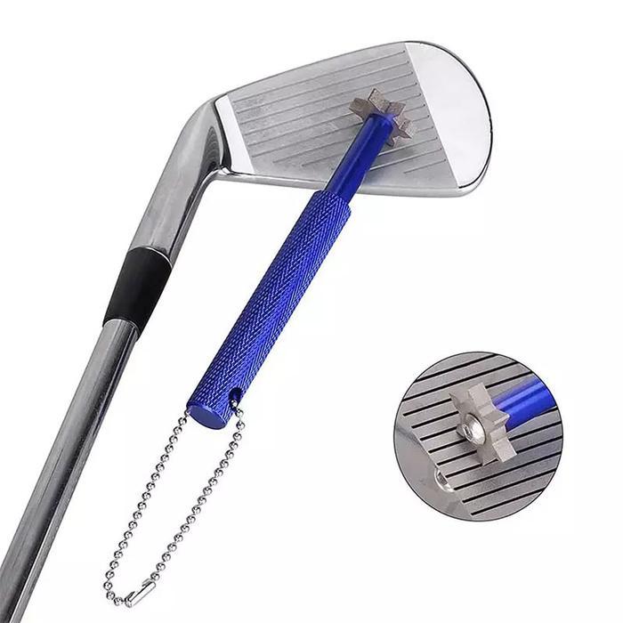 Golf Groove Sharpener Cleaner 6 Sisi Untuk Groove Model U dan V