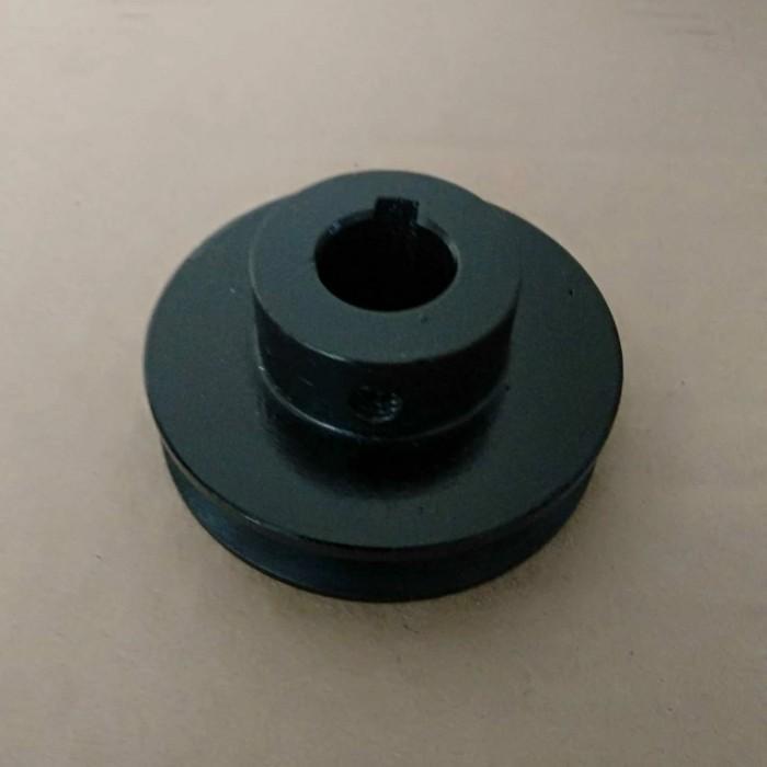 Pulley besi cor A1 - 3 inch as 12 14 15 16 17 18 19 20 22 mm besi cor