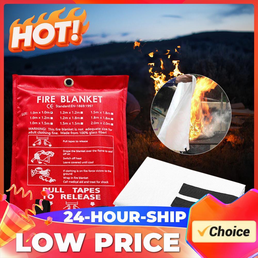 Emergency Fire Blanket Fire Blanket Emergency Fire Retardant Blanket Fireproof Blanket for Kitchen