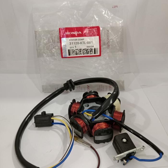 SPULL SPUL STATOR ASSY MOTOR HONDA SUPRA FIT NEW BARU LEGENDA REVO KFM