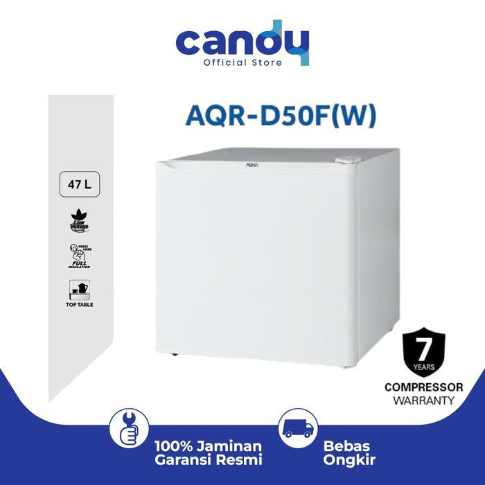 AQUA Japan Kulkas Portable AQR-D50F(W) White