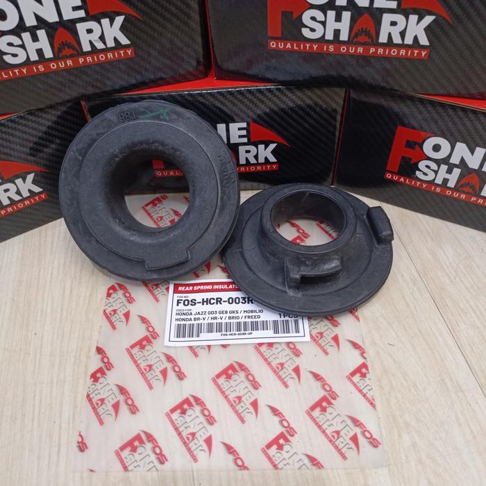 F-One Shark Fos Karet Tatakan Per / Karet Bantalan Per Belakang Atas Honda Jazz / Brv Br-V / Hrv