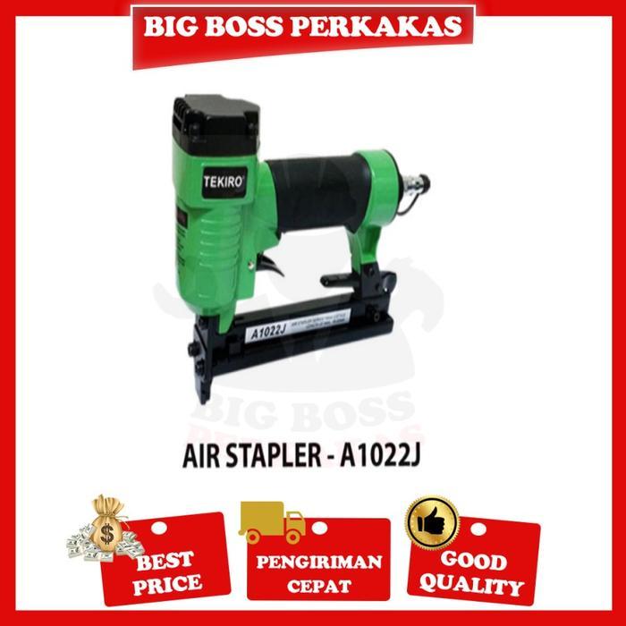 Tekiro 1022J Air nailer stapler Gun / Mesin Staples angin paku tembak