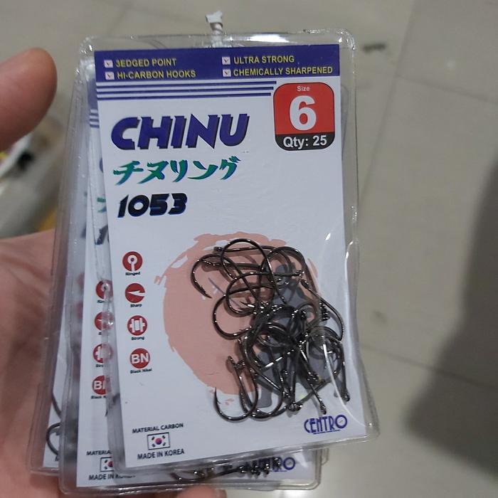 kail pancing centro chinu 1053 isi 25 mata pancing kail
