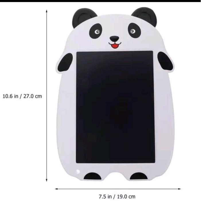 Premium Papan Tulis Rabbit Lcd Gambar Anak Drawing Tablet Mainan Anak Edukasi 8.5" With Stylus Pen
