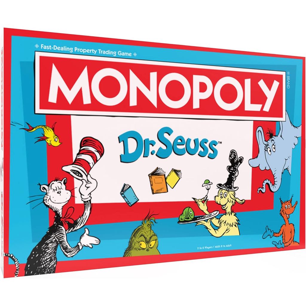 Monopoly: Dr. Seuss | Buy, Sell, Trade Dr. Seuss Books | Collectible Classic B39