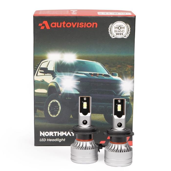 Led H7 Autovision LED Northway 12V 32 Watt 6500K Lampu LED H7