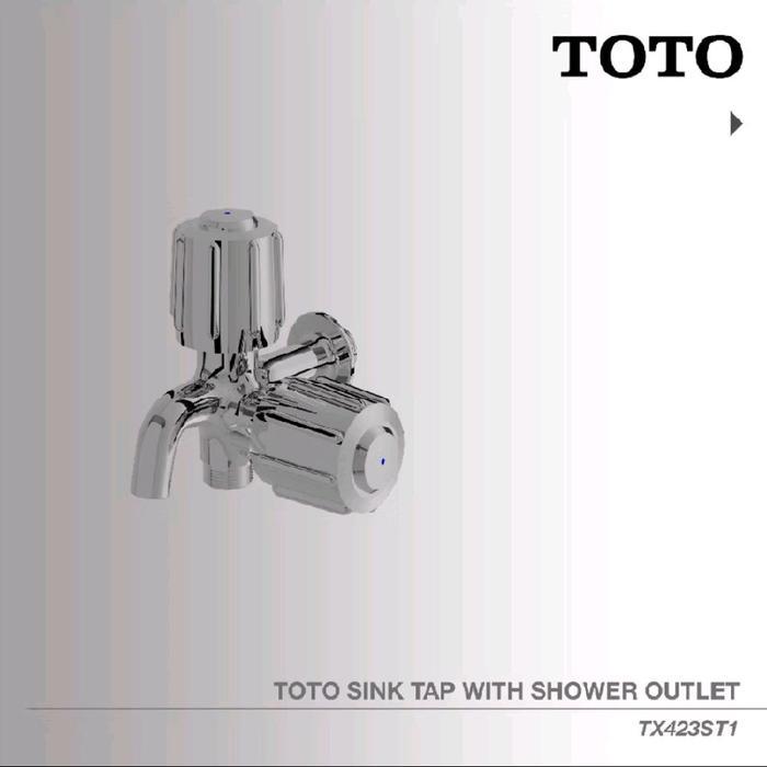 TOTO TX423ST1 Kran Double TOTO Kran Shower TOTO Baru Originall