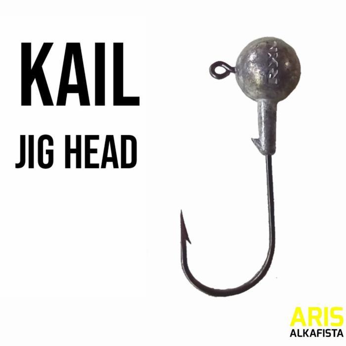 Kail Pancing Jig Head KAIL SOFTLURE KUAT DAN TAJAM