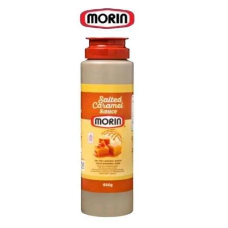 Morin Salted Caramel Sauce Karamel Tube 650gr / Sauce Salted Caramel Morin Tube 650gr