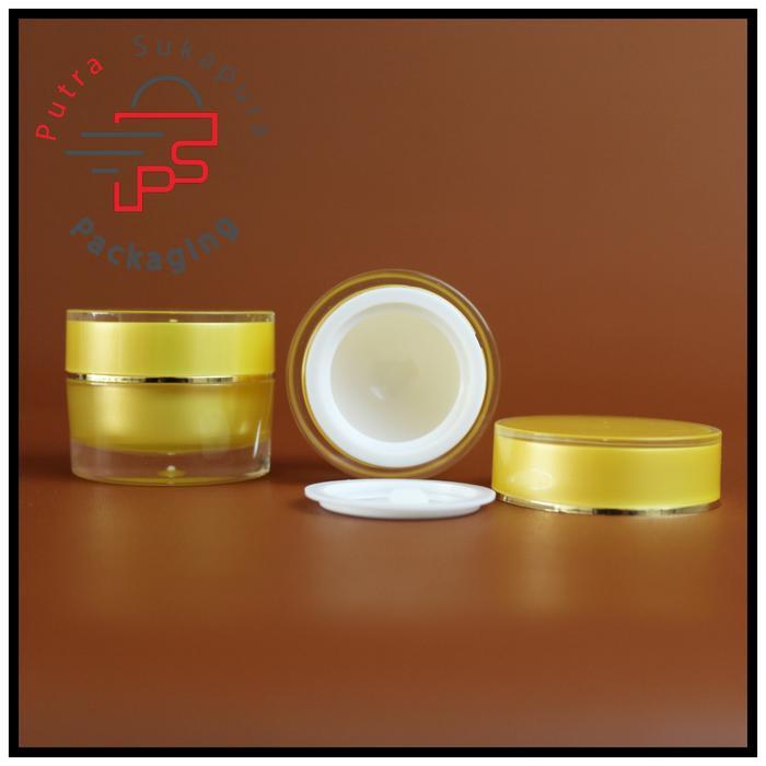 POT JAR IMPORT - ACRYLIC 10GR - Yellow