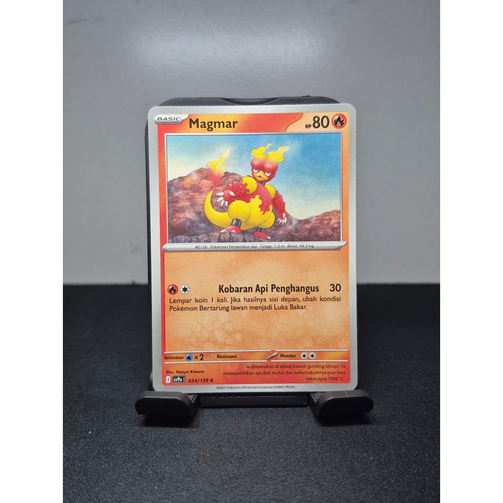 Magmar 024/139 R - Pokemon TCG Indonesian