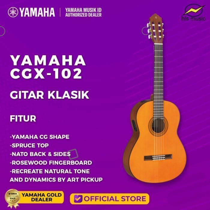 Yamaha CGX102 Gitar Klasik Elektrik
