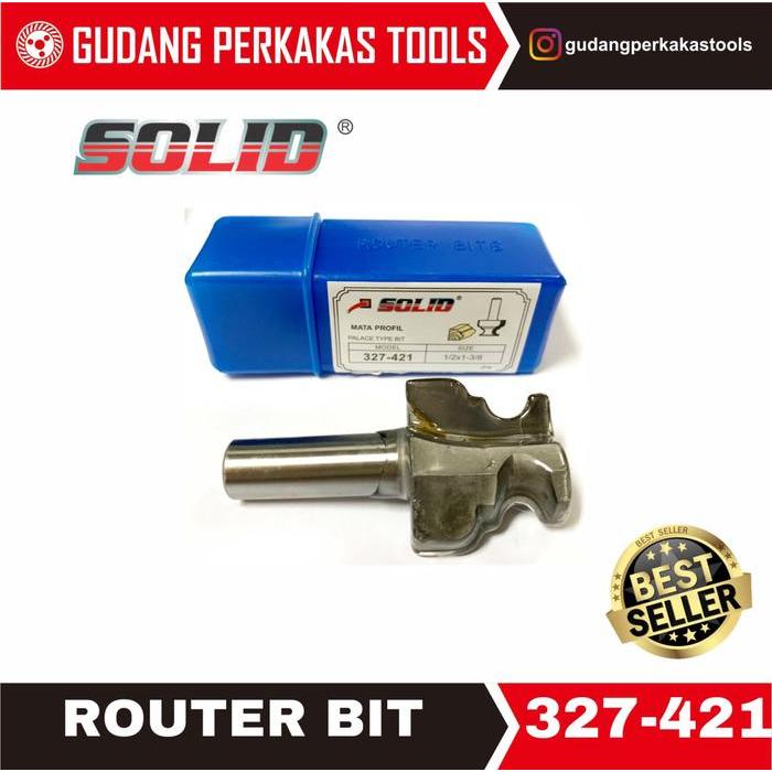 Mata Router Mata Profil 327-421 Solid Cove & Bead Bits