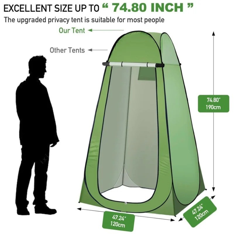 POP UP Tent Outdoor Camping Tents Shower Tent Bath Fitting Room Shelter Camping Beach Private Toilet