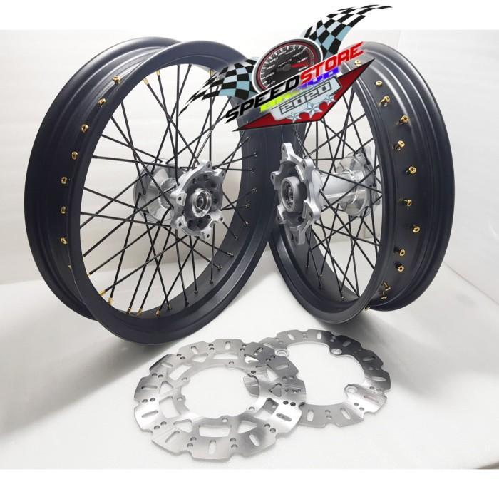 Velg set vrossi supermotor CRF 150 ring 17 rossi sprint xd 300 350